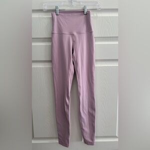 lululemon athletica Mauve High-Waisted Leggings 28”